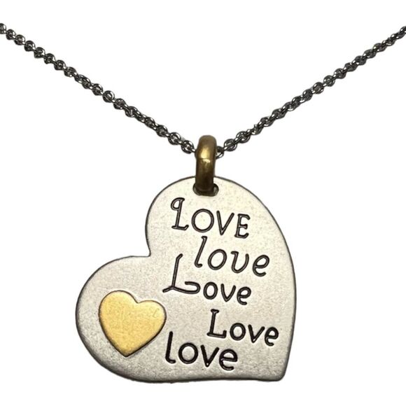 Lia Sophia Light Hearted 💕 Retired Necklace NWT🏷 - Picture 2 of 8